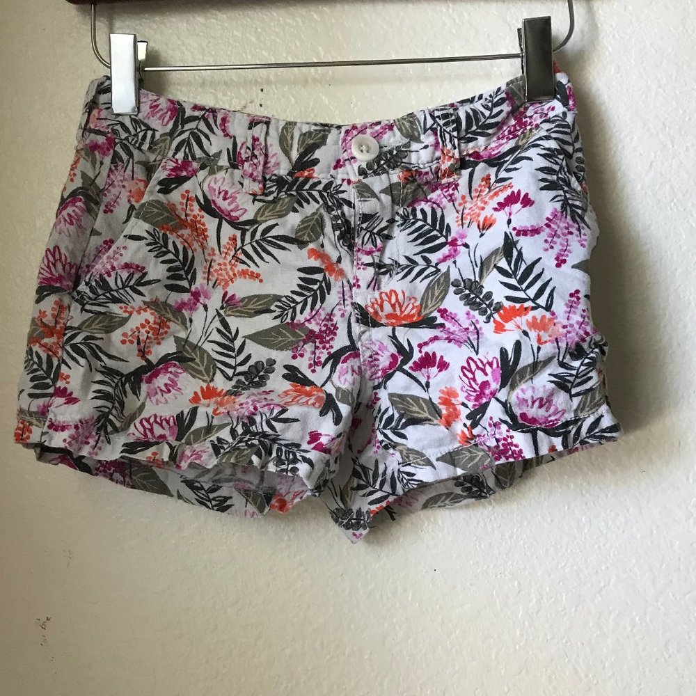 Jungle print kids shorts